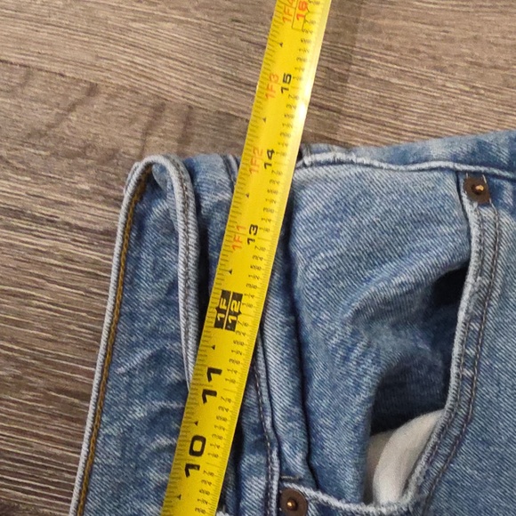 Abercrombie And Fitch Vintage 90's Straight Leg Ultra High Rise Jeans - Picture 6 of 9